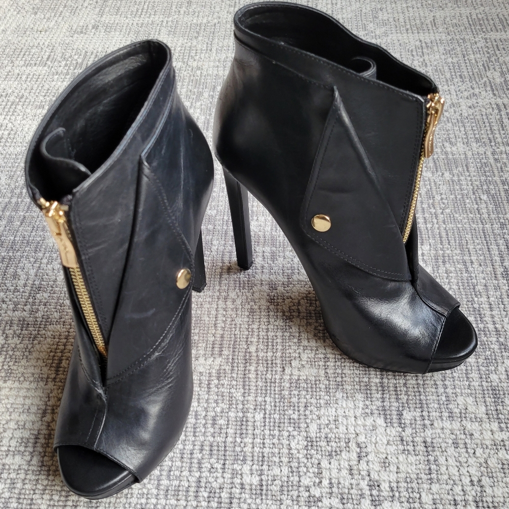 Bcbgeneration Open-Toe Booties - image 3